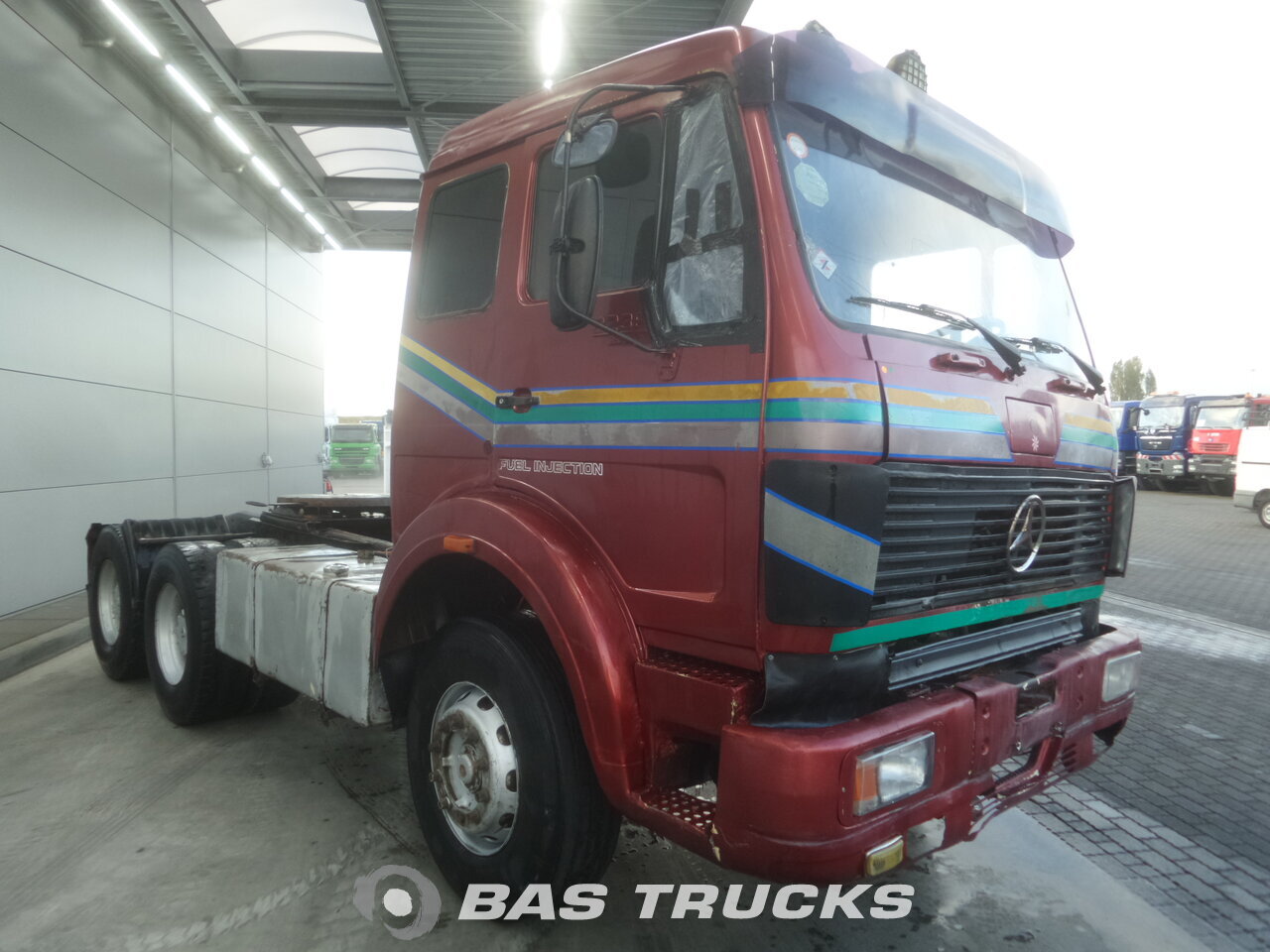 Mercedes 2232 S Motorschaden 1980 رأس شاحنة Bas Trucks