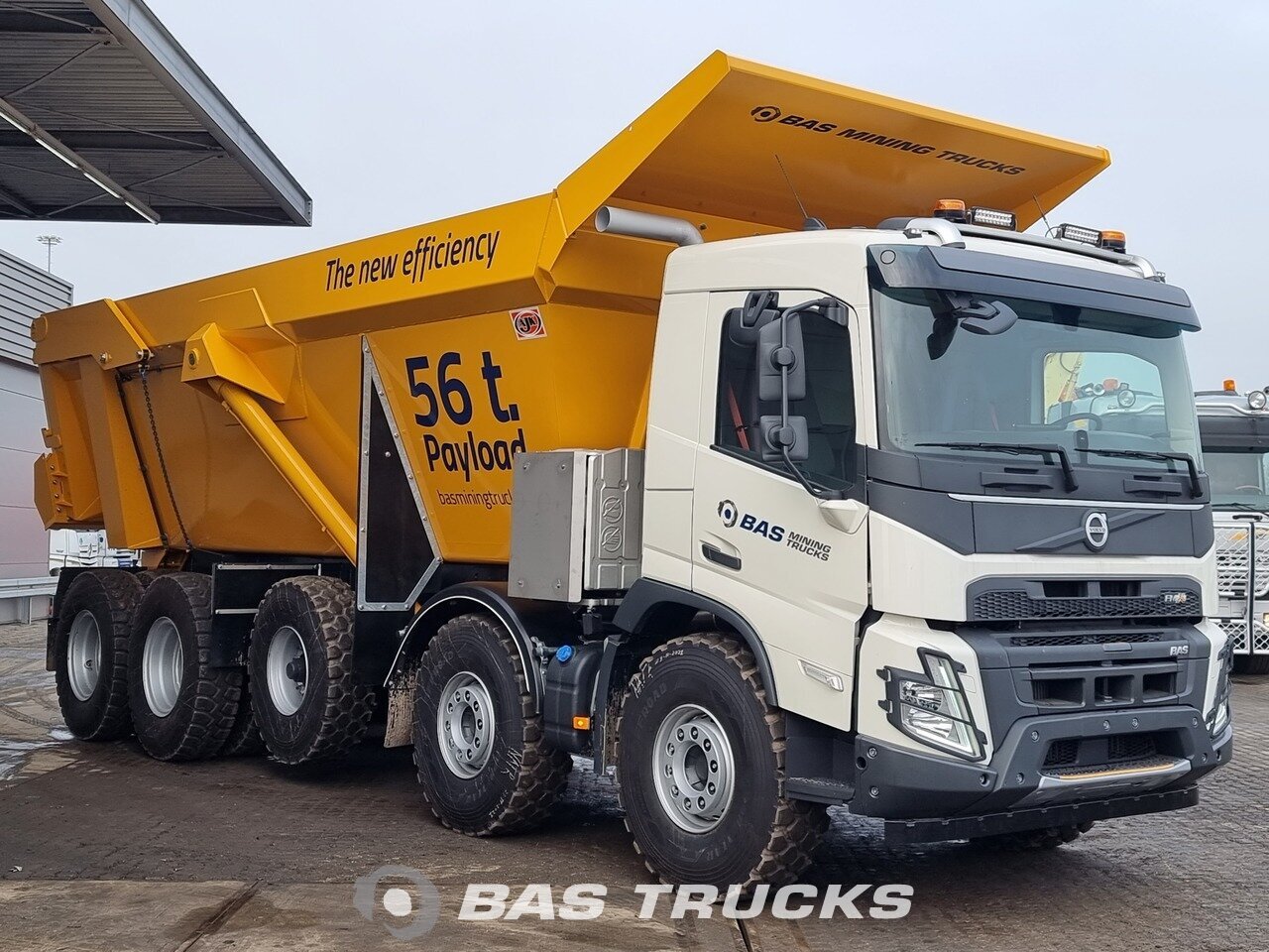 Volvo FMX 460 10X4 33m3 55T payload Hydr. Pusher Euro6 TIPPER – Machitruck  online marketplace