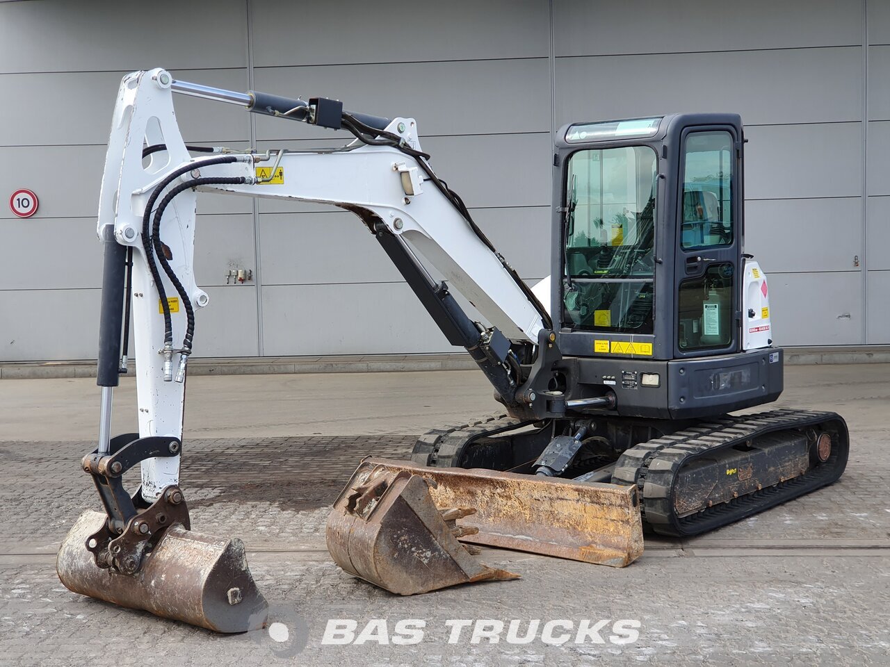 Bobcat E50 Em 2011 Mini Excavator 10t Bas Trucks