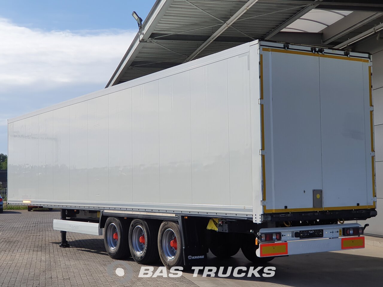Krone SD Double deck BPW 2012 Closed Semi-trailer - BAS Trucks